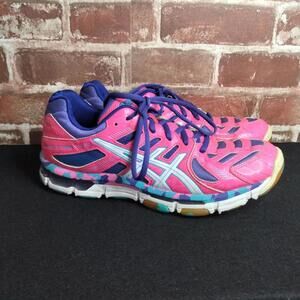 ASICS Shoes Womens Size 9 SALES SAMPLE Gel-VolleyCross Rare Pink Running